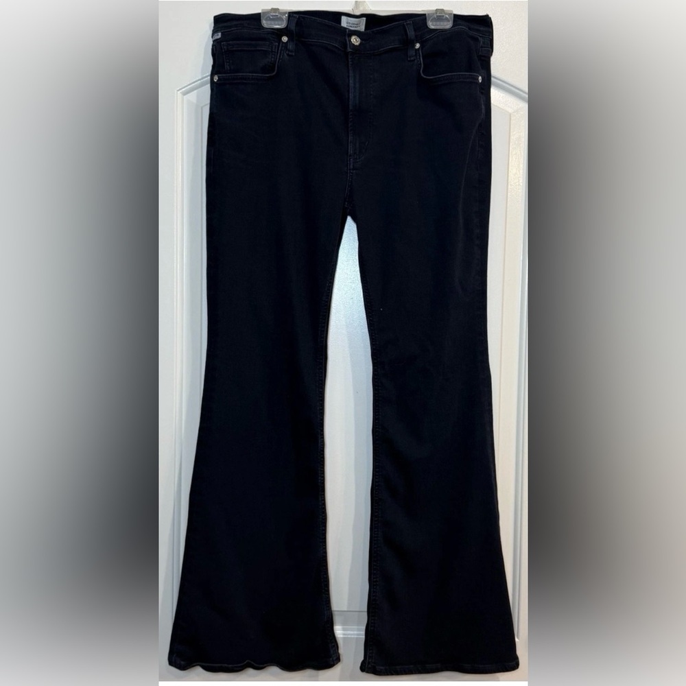Citizens of Humanity Isola Flare Jeans Dark Blue Size 34